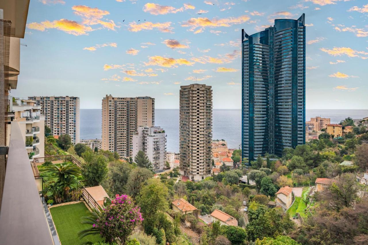 5Mn Monaco - Vue Mer - Parking - Piscine - Bb Beausoleil Luaran gambar