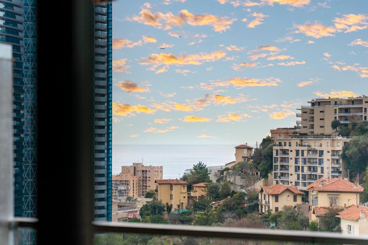 5Mn Monaco - Vue Mer - Parking - Piscine - Bb Beausoleil Luaran gambar
