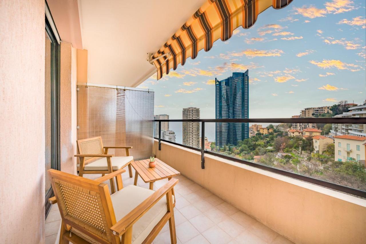 5Mn Monaco - Vue Mer - Parking - Piscine - Bb Beausoleil Luaran gambar