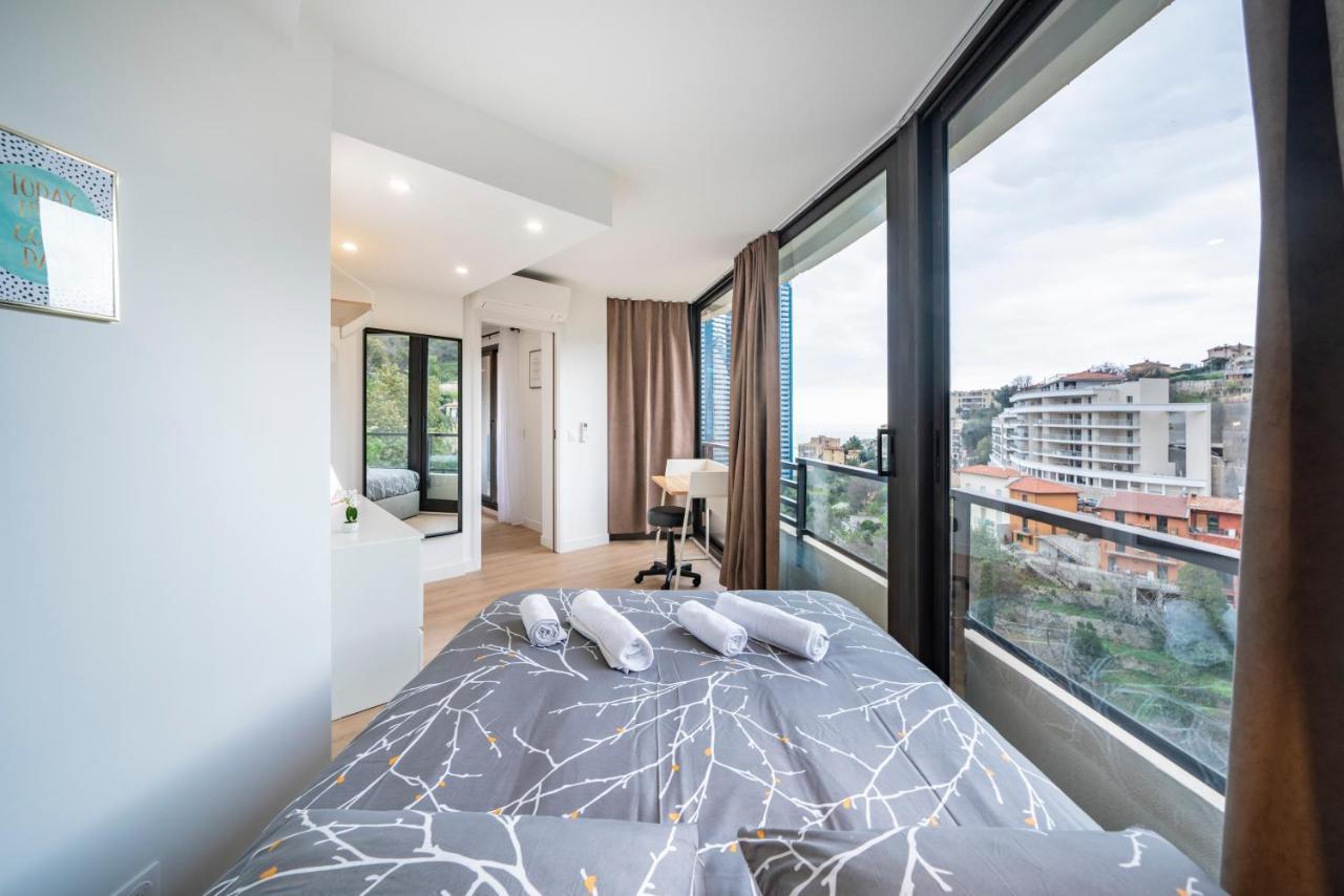 5Mn Monaco - Vue Mer - Parking - Piscine - Bb Beausoleil Luaran gambar