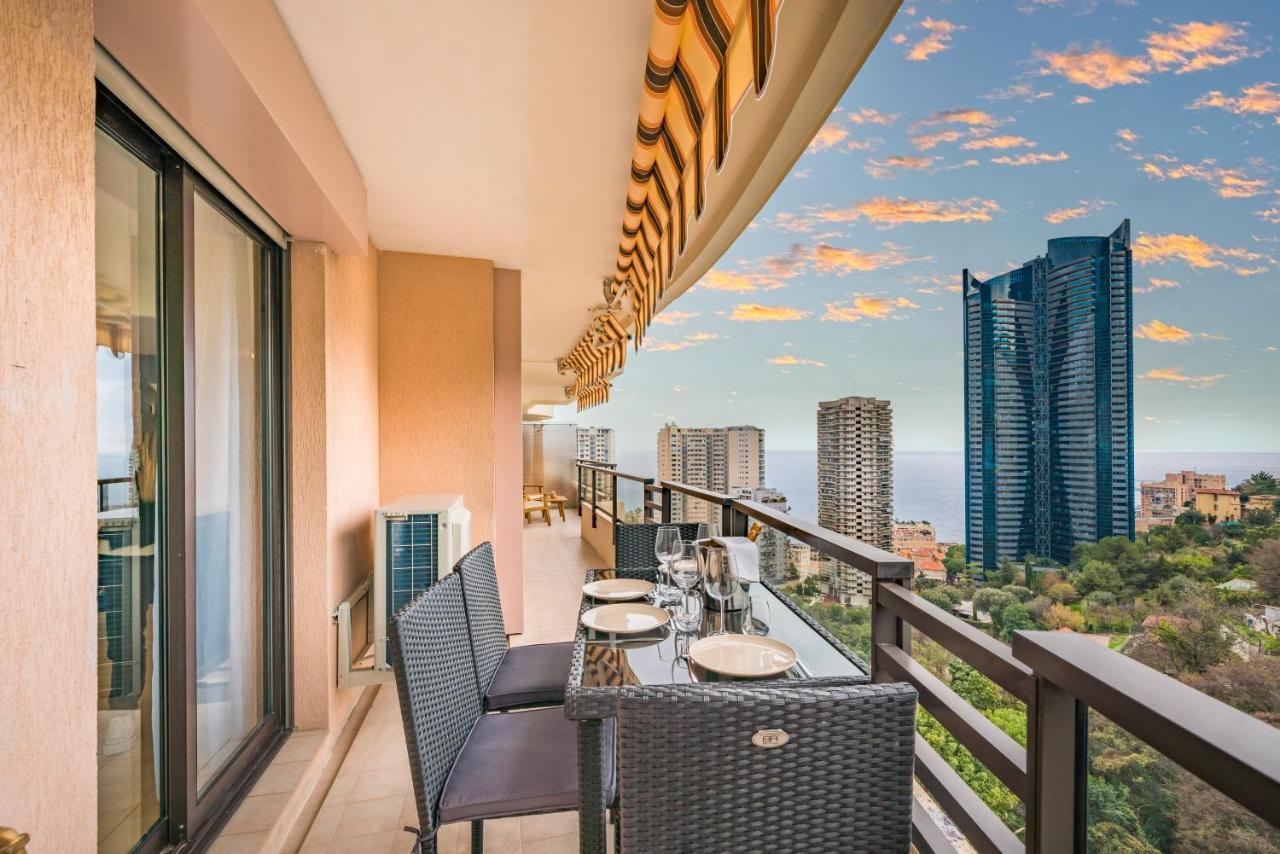 5Mn Monaco - Vue Mer - Parking - Piscine - Bb Beausoleil Luaran gambar