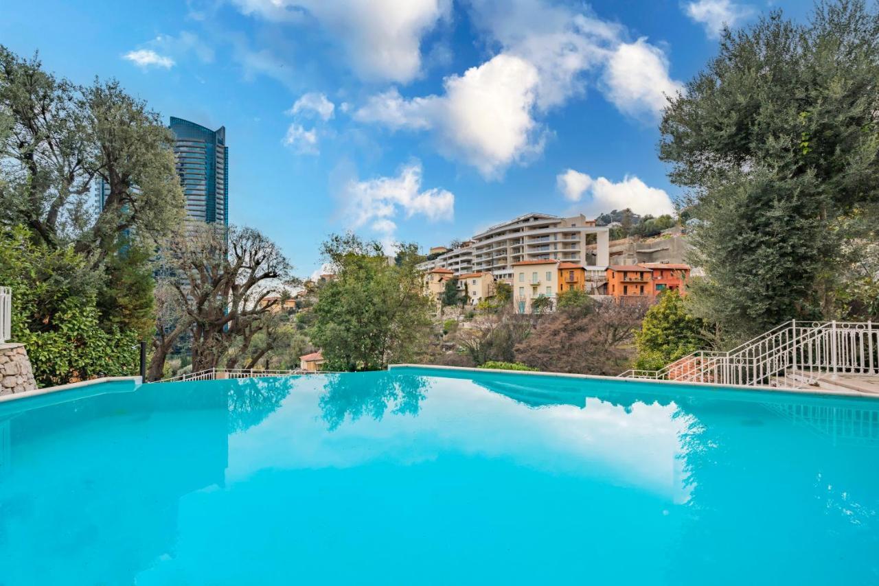 5Mn Monaco - Vue Mer - Parking - Piscine - Bb Beausoleil Luaran gambar