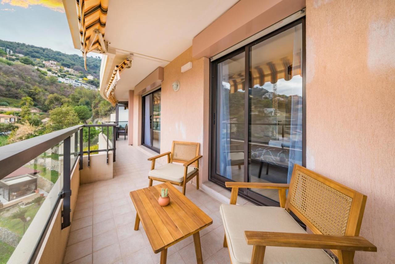 5Mn Monaco - Vue Mer - Parking - Piscine - Bb Beausoleil Luaran gambar